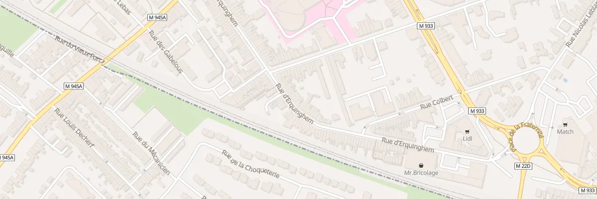 Plan du 72 Rue d’Erquinghem à Armentières