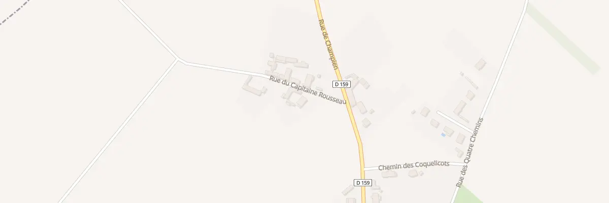 Plan du 3 Rue du Capitaine Rousseaux à Margny-aux-Cerises