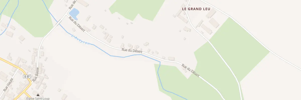 Plan du 311 Rue du Desert à La Chapelle-sur-Aveyron