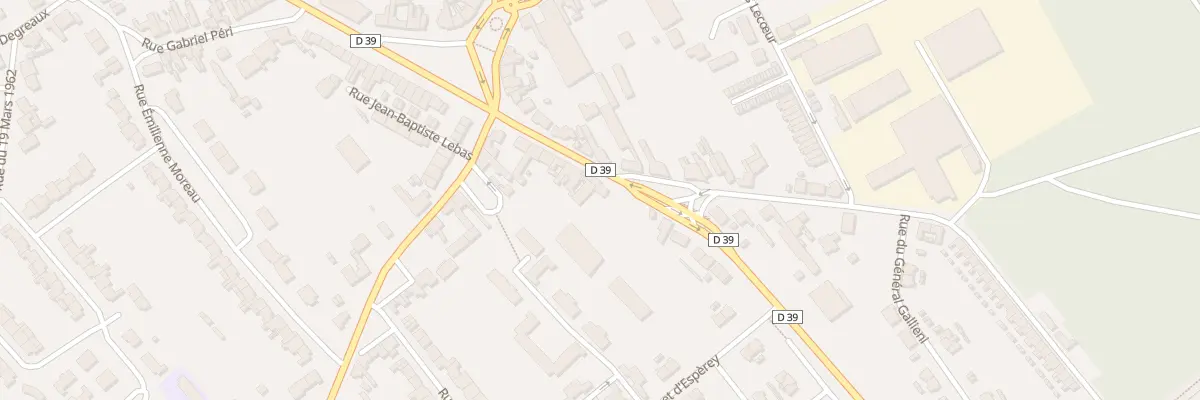 Plan du 67 Rue Pasteur à Vendin-le-Vieil