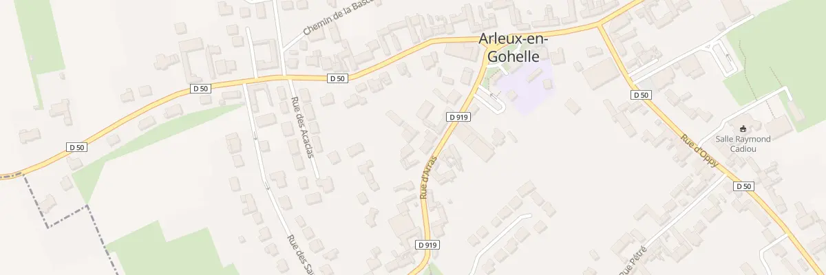 Plan du 21 Rue d’Arras à Arleux-en-Gohelle