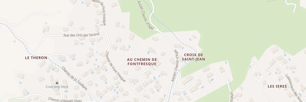 Plan du 10 Chemin d’Agel à Bize-Minervois