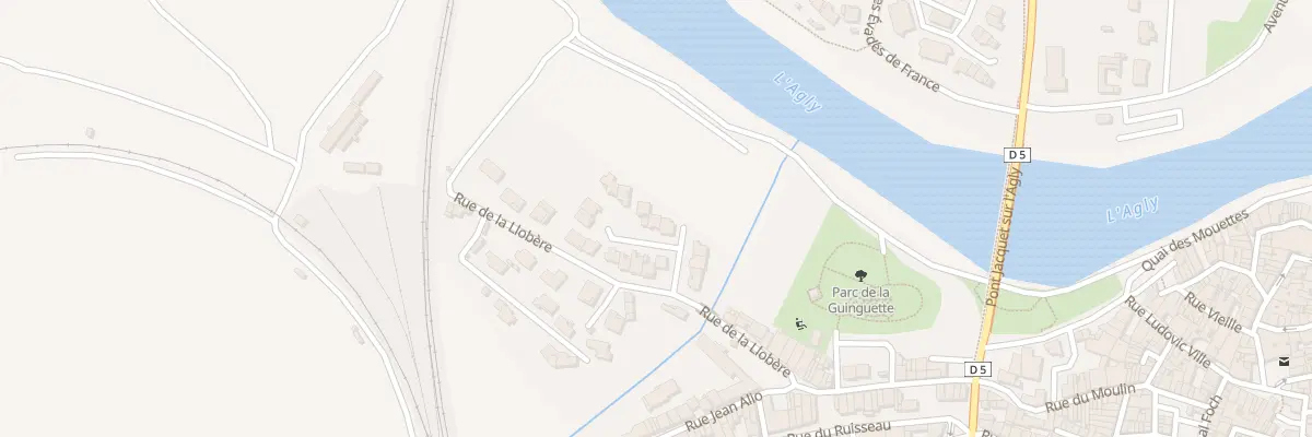 Plan du 5 Rue des Genets à Rivesaltes
