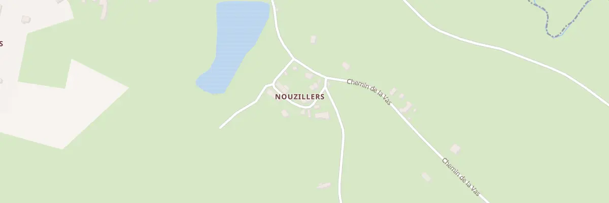 Plan du 5074 Nouzillers à Villefranche-d’Allier