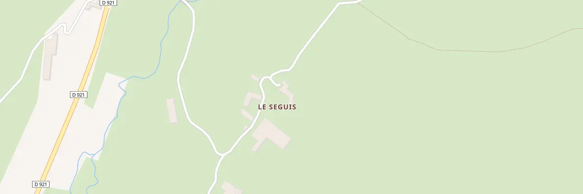 Plan du 5330 Le Seguis à Laguiole