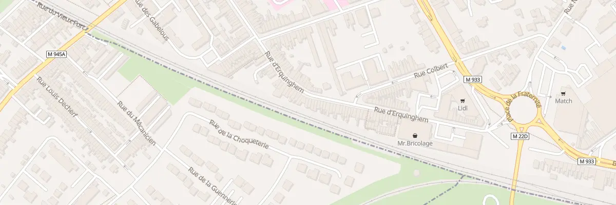 Plan du 67 Rue d’Erquinghem à Armentières