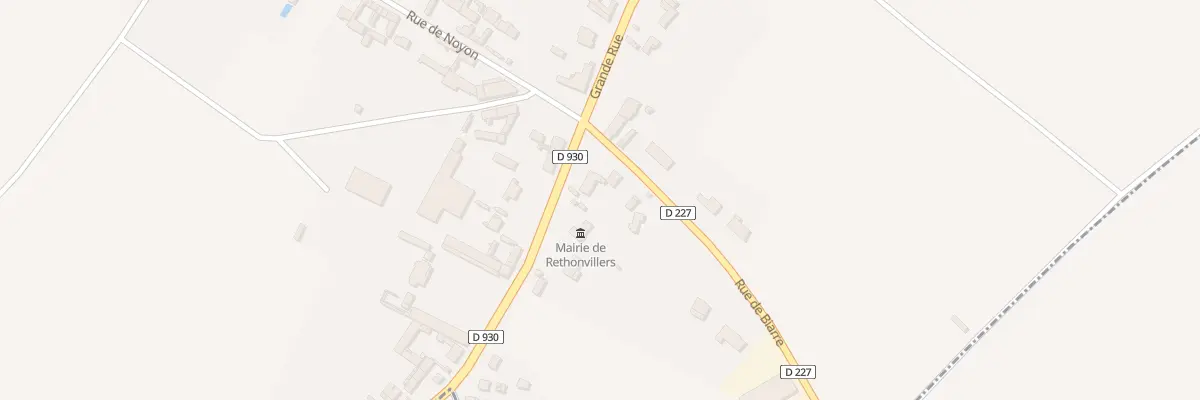 Plan du 17 Gr Grande Rue à Rethonvillers