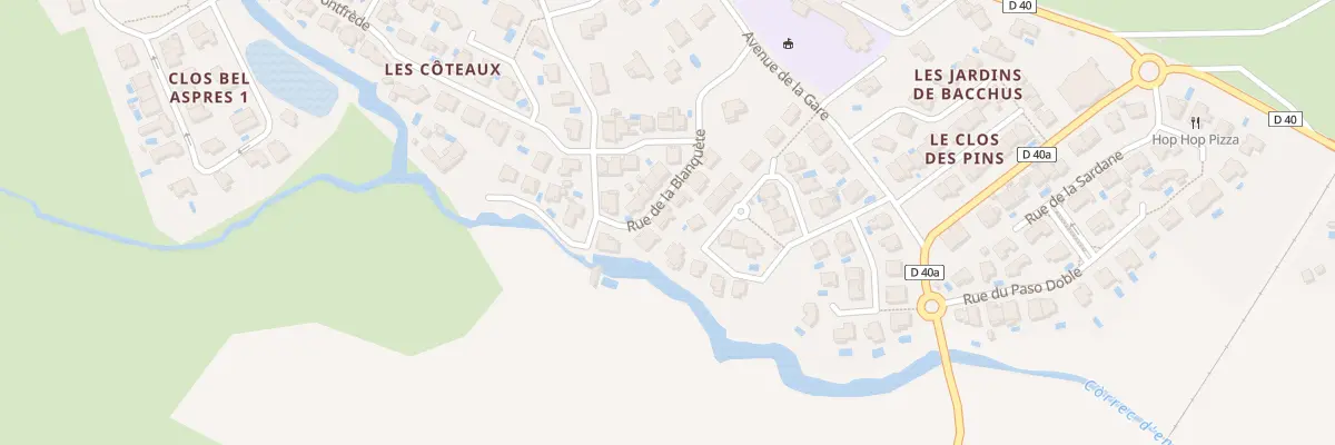 Plan du 9 Rue de la Blanquète à Banyuls-dels-Aspres