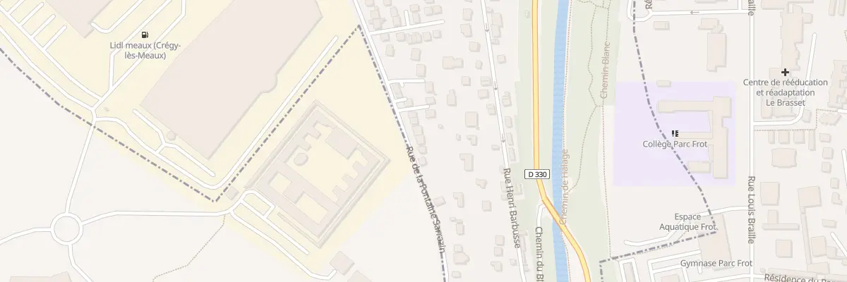 Plan du 67 Rue de la Fontaine Sarrazin à Crégy-lès-Meaux