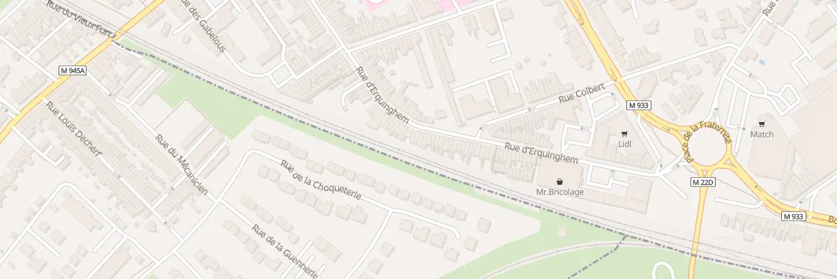 Plan du 65 Rue d’Erquinghem à Armentières