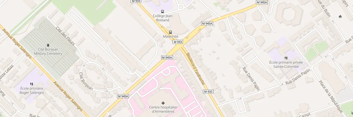 Plan du 117 Rue Jules Lebleu à Armentières