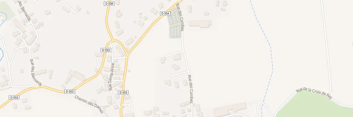 Plan du 287 Rue des Combes à Olby
