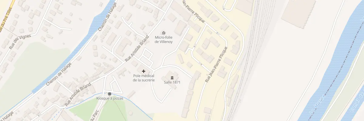 Plan du 7 Rue Jean-Pierre Plicque à Villenoy