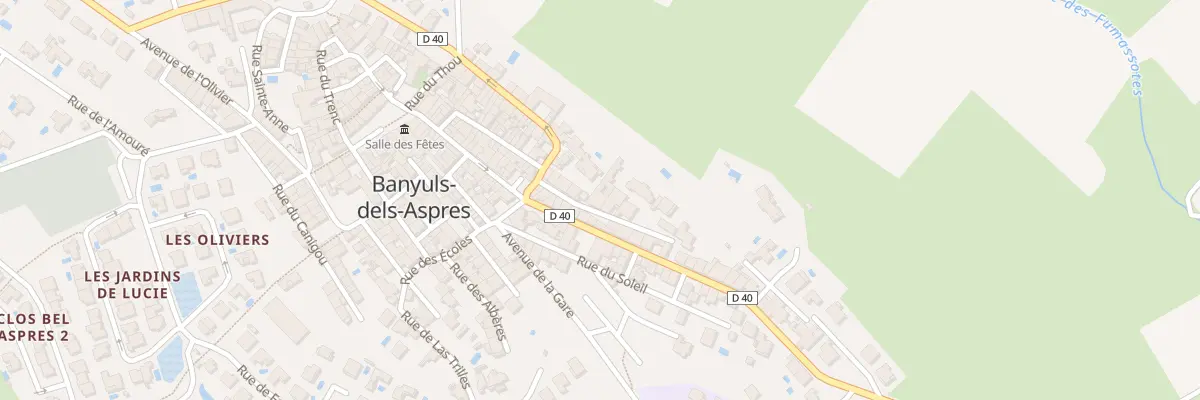 Plan du 9 Rue de l’Aire à Banyuls-dels-Aspres