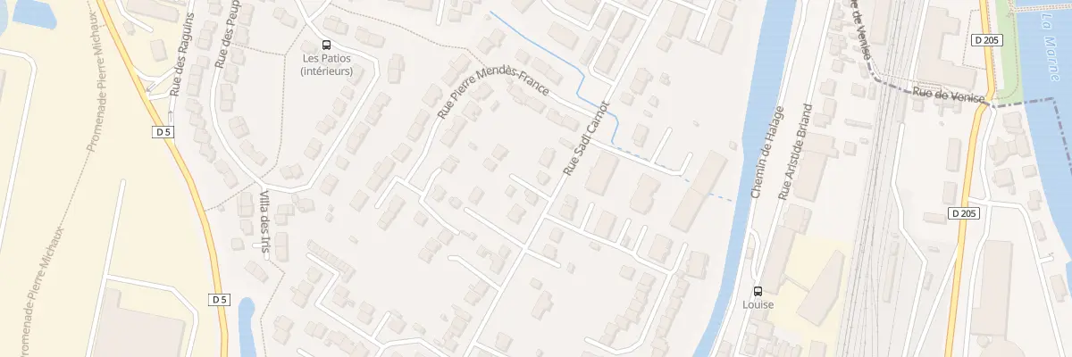 Plan du 30 Rue Sadi Carnot à Villenoy