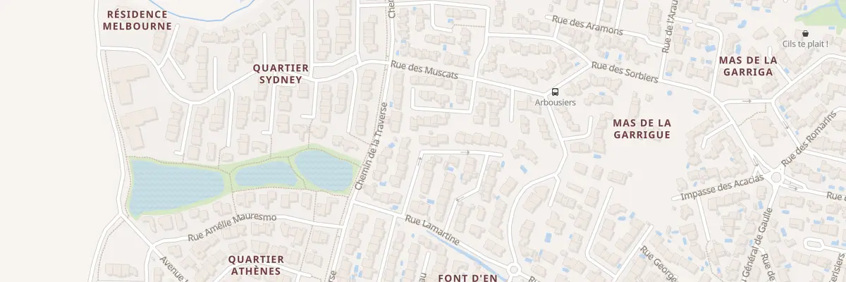 Plan du 14 Rue Victor Hugo à Pollestres