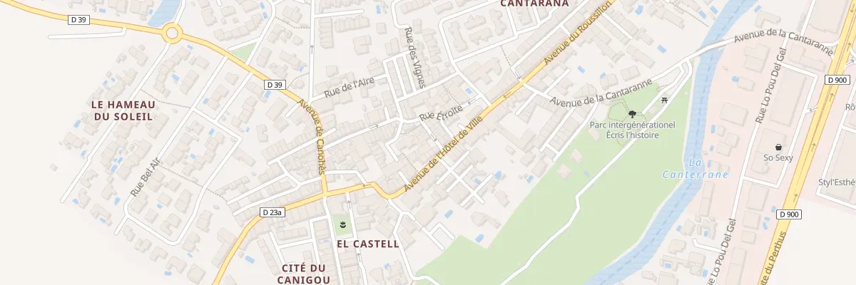 Plan du 4 Rue de l’Abeille à Pollestres