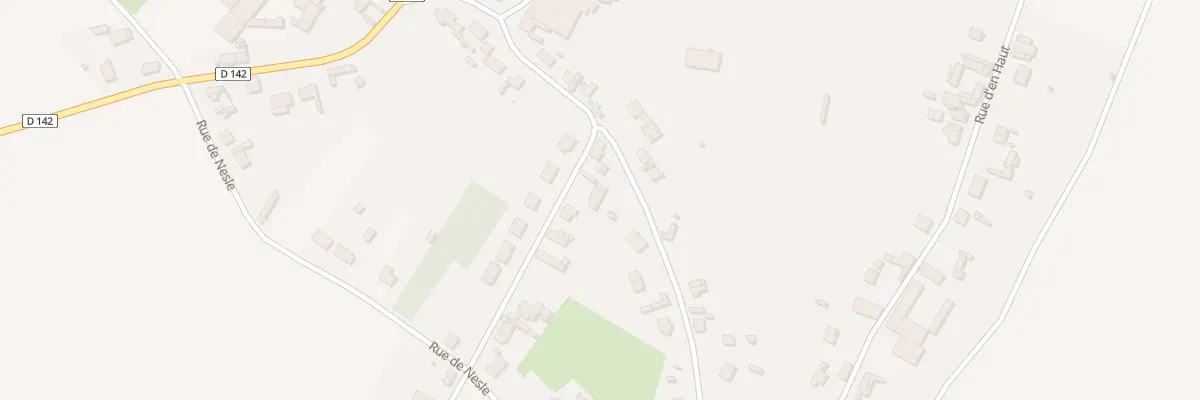 Plan du 9 Rue de Bersaucourt à Hypercourt
