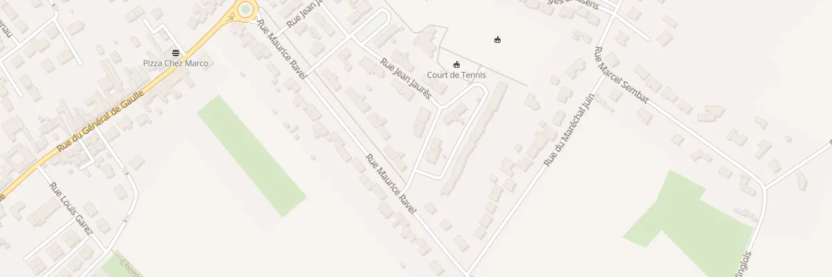 Plan du 1 Rue Jean Jaures à Billy-Berclau