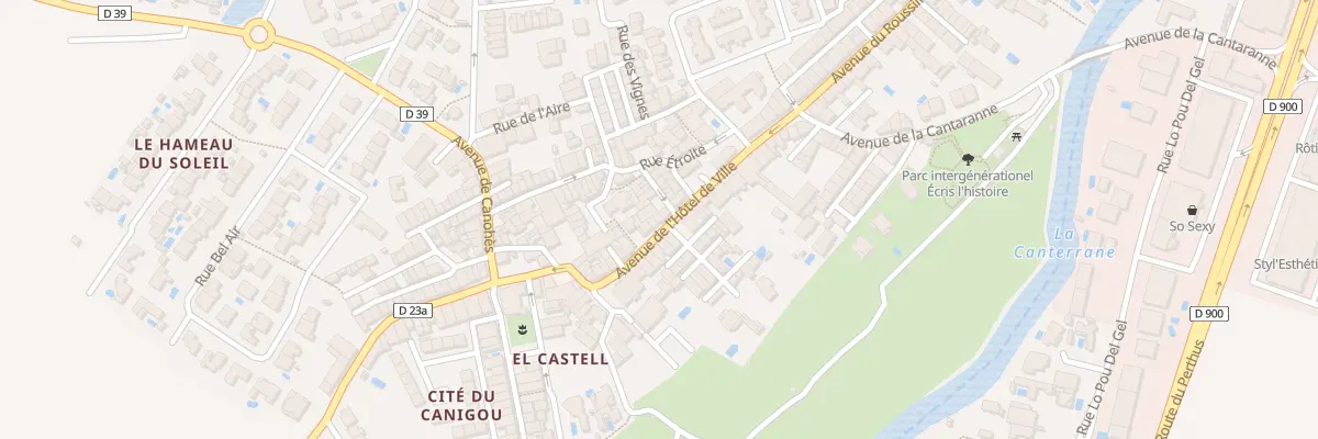 Plan du 21 Rue de l’Hotel de Ville à Railleu