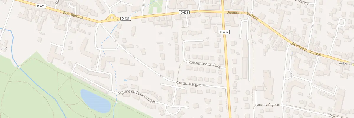 Plan du 13 Rue Ambroise Pare à Fontenay-Trésigny