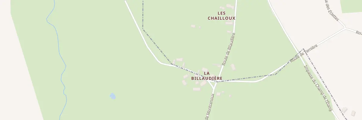 Plan du 8 Imp de la Mine à Tortezais