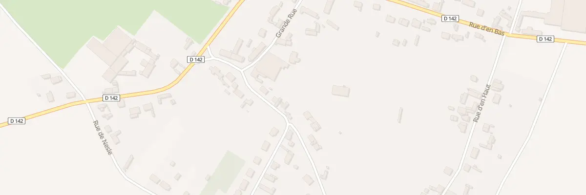Plan du 5 Rue de Bersaucourt à Hypercourt