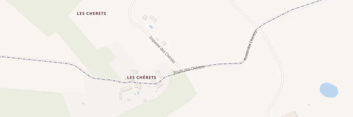 Plan du 90 Imp des Chérets à Louzouer