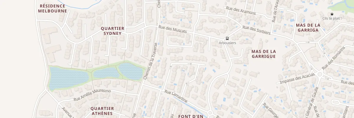 Plan du 16 Rue Victor Hugo à Pollestres