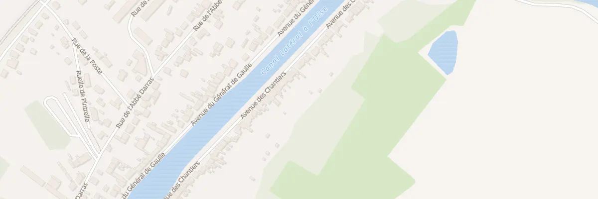 Plan du 96 Av des Chantiers à Longueil-Annel
