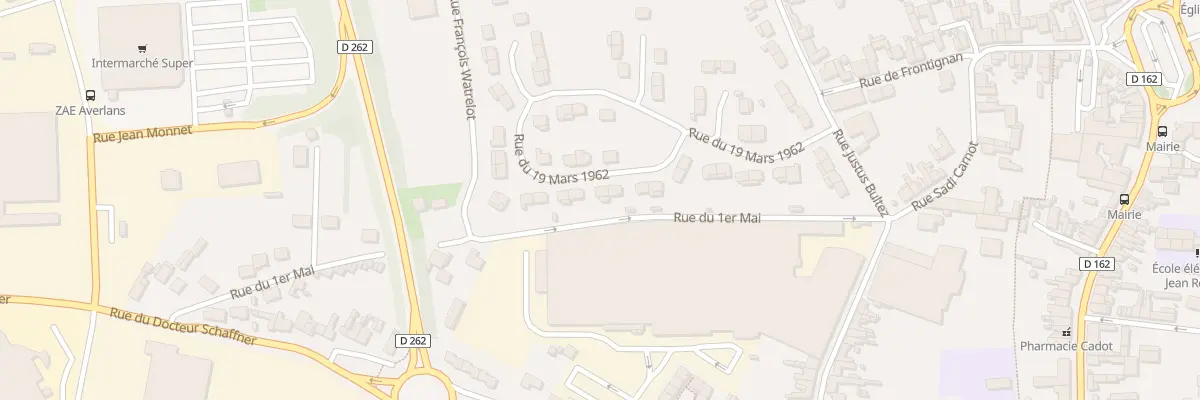Plan du 23 Rue du 19 Mars à Noyelles-sous-Lens