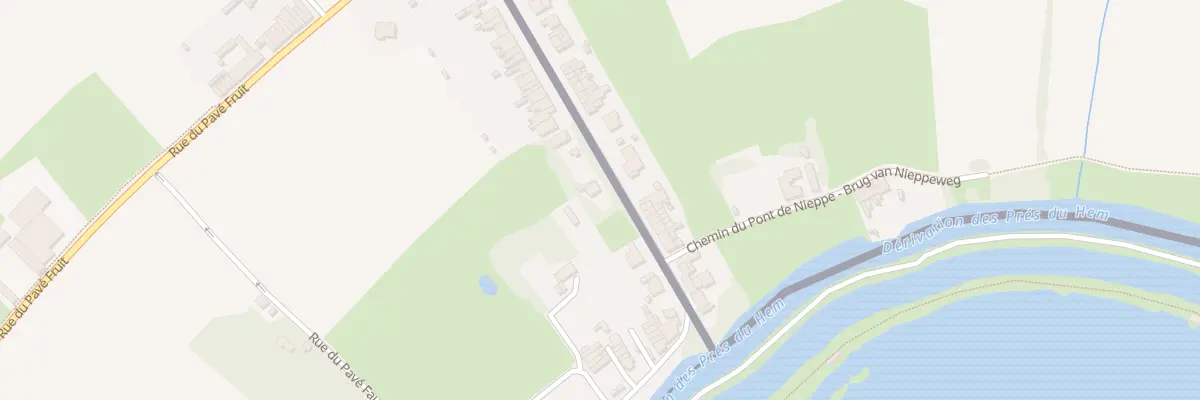 Plan du 228 Rue de la Clef d’Hollande à Nieppe
