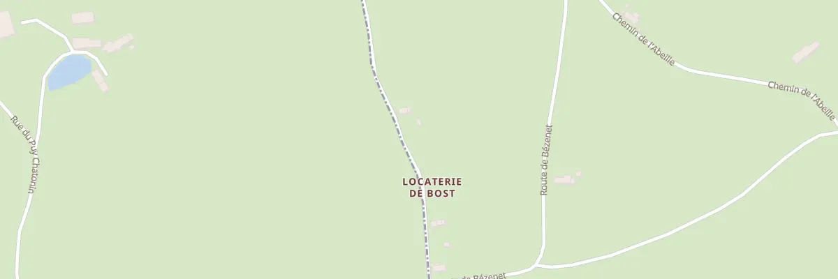 Plan du 5035A Locaterie de Bost à Saint-Bonnet-de-Four