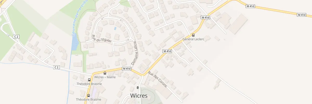 Plan du 83 Rue du Général Leclerc à Wicres
