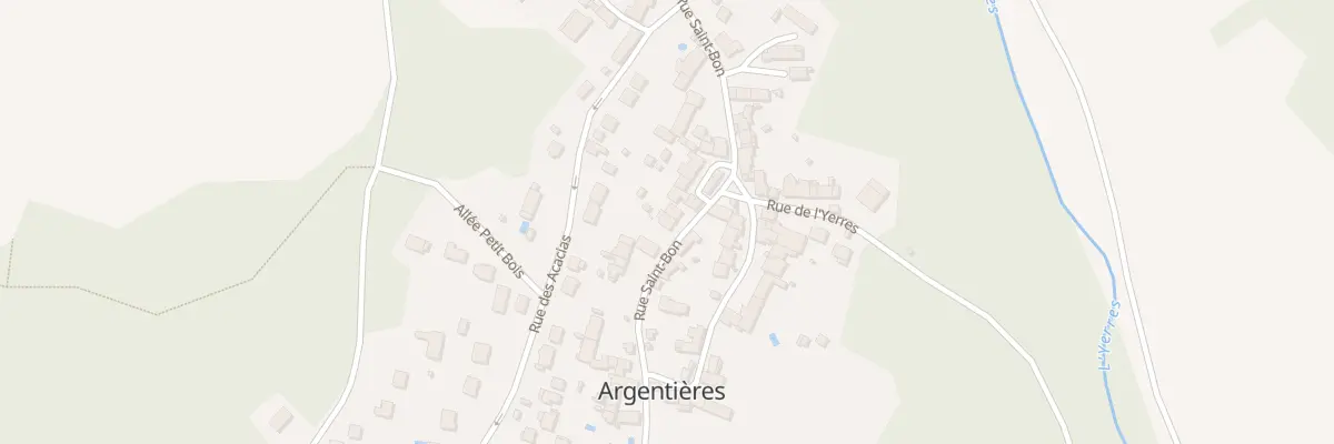 Plan du 24 Rue St Bon à Argentières