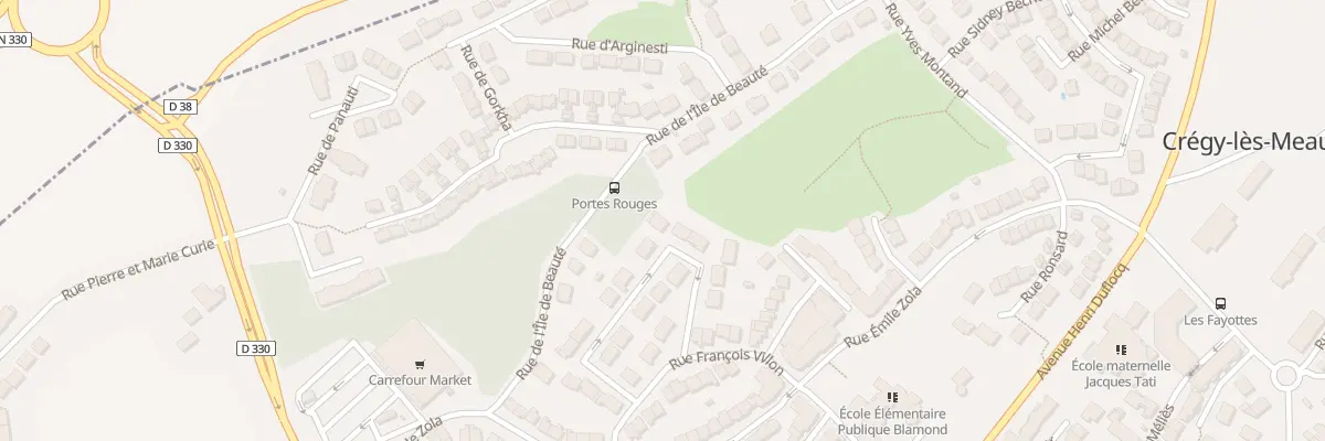 Plan du 13 Rue Georges Brassens à Crégy-lès-Meaux