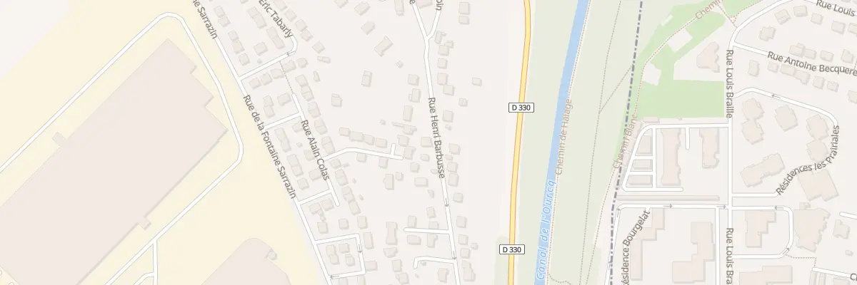 Plan du 83 Rue Henri Barbusse à Crégy-lès-Meaux