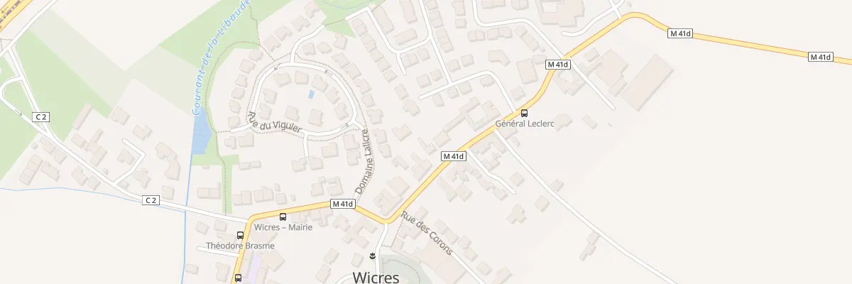 Plan du 95 Rue du Général Leclerc à Wicres