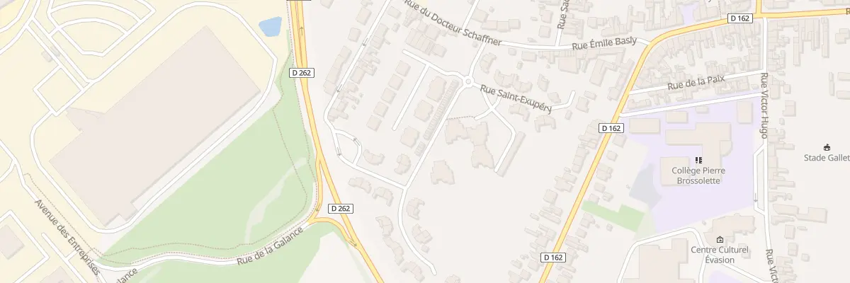 Plan de Res Boris Vian Rue Courteline à Noyelles-sous-Lens