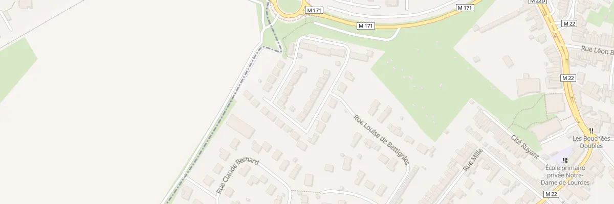 Plan du 12 Rue Marguerite Yourcenar à La Chapelle-d’Armentières