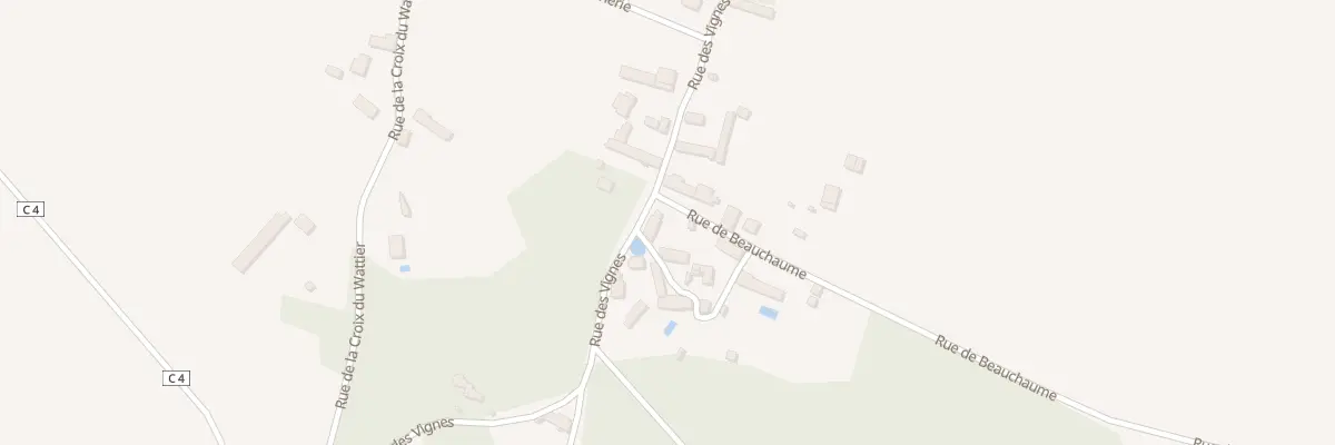 Plan du 6 Rue des Vignes à Chevannes