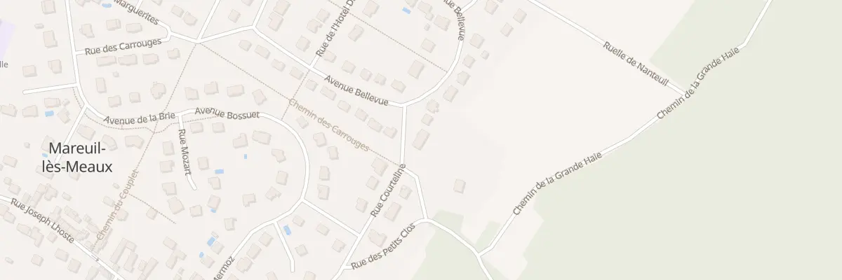 Plan du 8 Rue Courteline à Mareuil-lès-Meaux