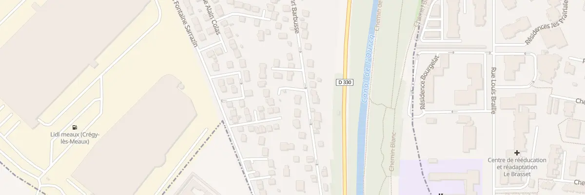 Plan du 67 Rue Henri Barbusse à Crégy-lès-Meaux