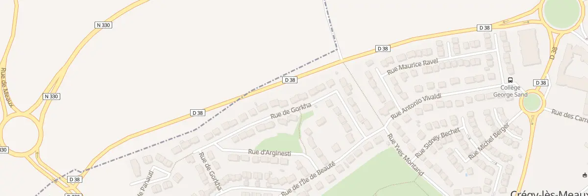 Plan du 31 Rue de Gorkha à Crégy-lès-Meaux