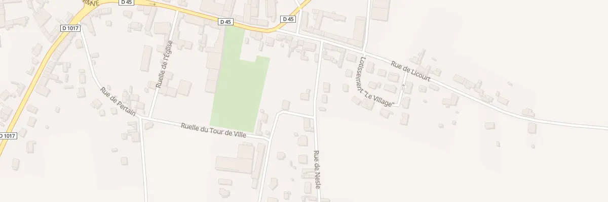 Plan du 6 Rue de Nesle à Marchélepot-Misery