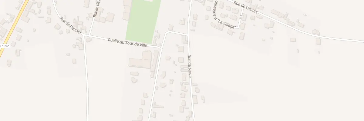 Plan du 12 Rue de Nesle à Marchélepot-Misery