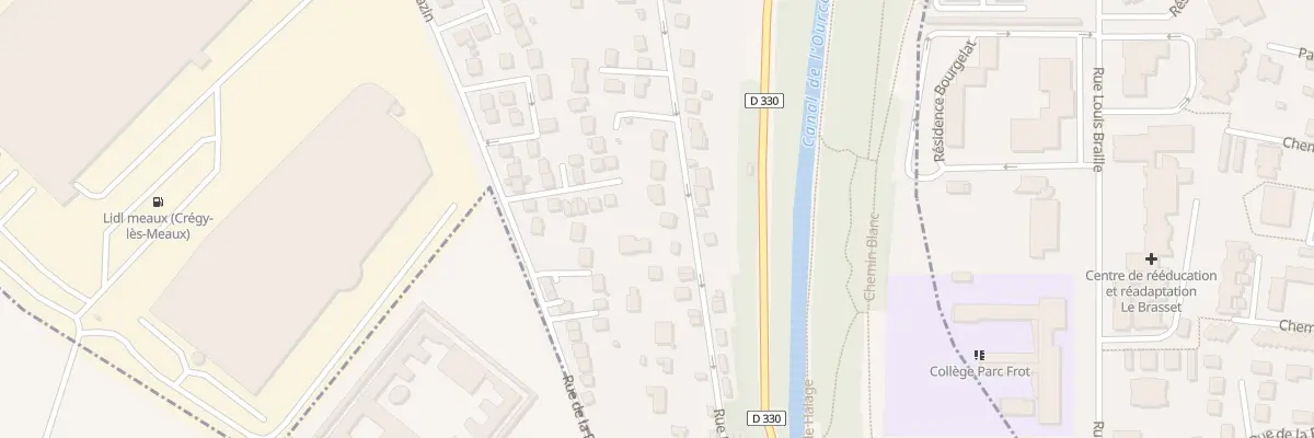 Plan du 63 Rue Henri Barbusse à Crégy-lès-Meaux