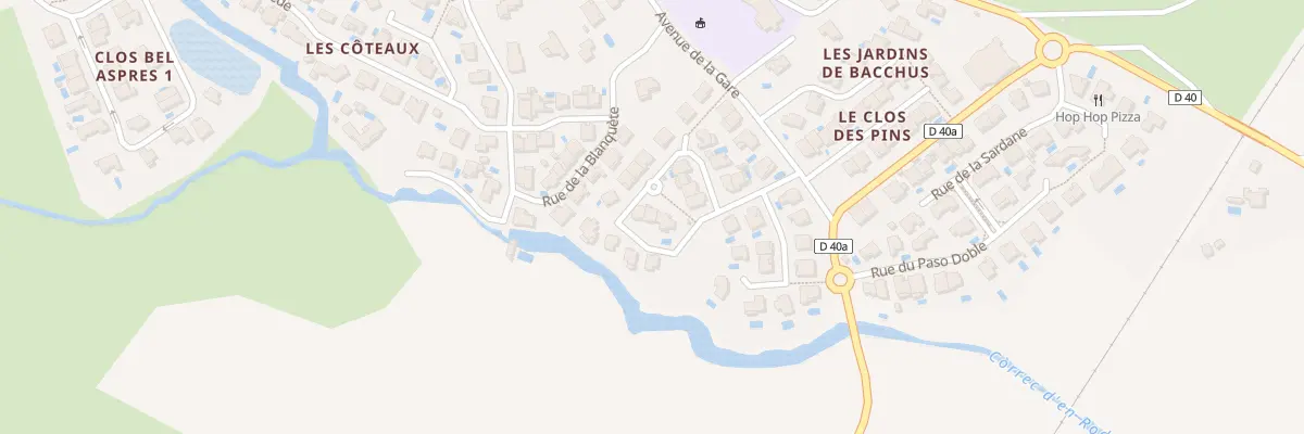 Plan du 4 Rue du Col de l’Ouillat à Banyuls-dels-Aspres