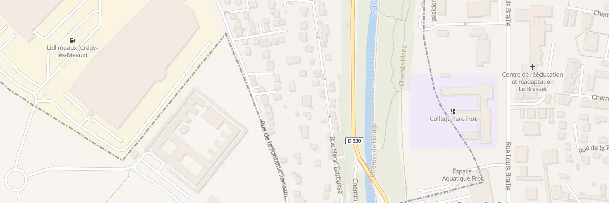 Plan du 53 Rue Henri Barbusse à Crégy-lès-Meaux