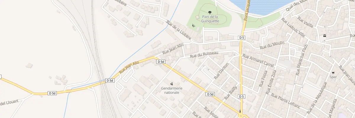 Plan du 32B Rue du Ruisseau à Rivesaltes